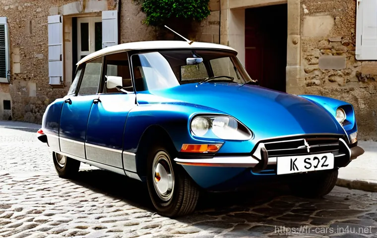 특수 차량의 중고 시장 가치 - **Prompt 1: "The Timeless French Icon"**
    A pristine, meticulously restored vintage 1970s Citroën...